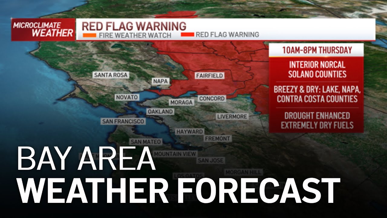 Bay Area Forecast: Dry Wind Returns - YouTube