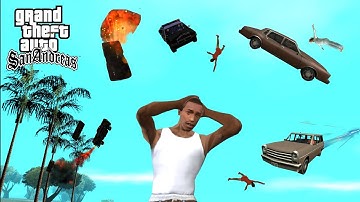 Crazy High-Speed Cars | Carmageddon Mod Chaosin GTA San Andreas