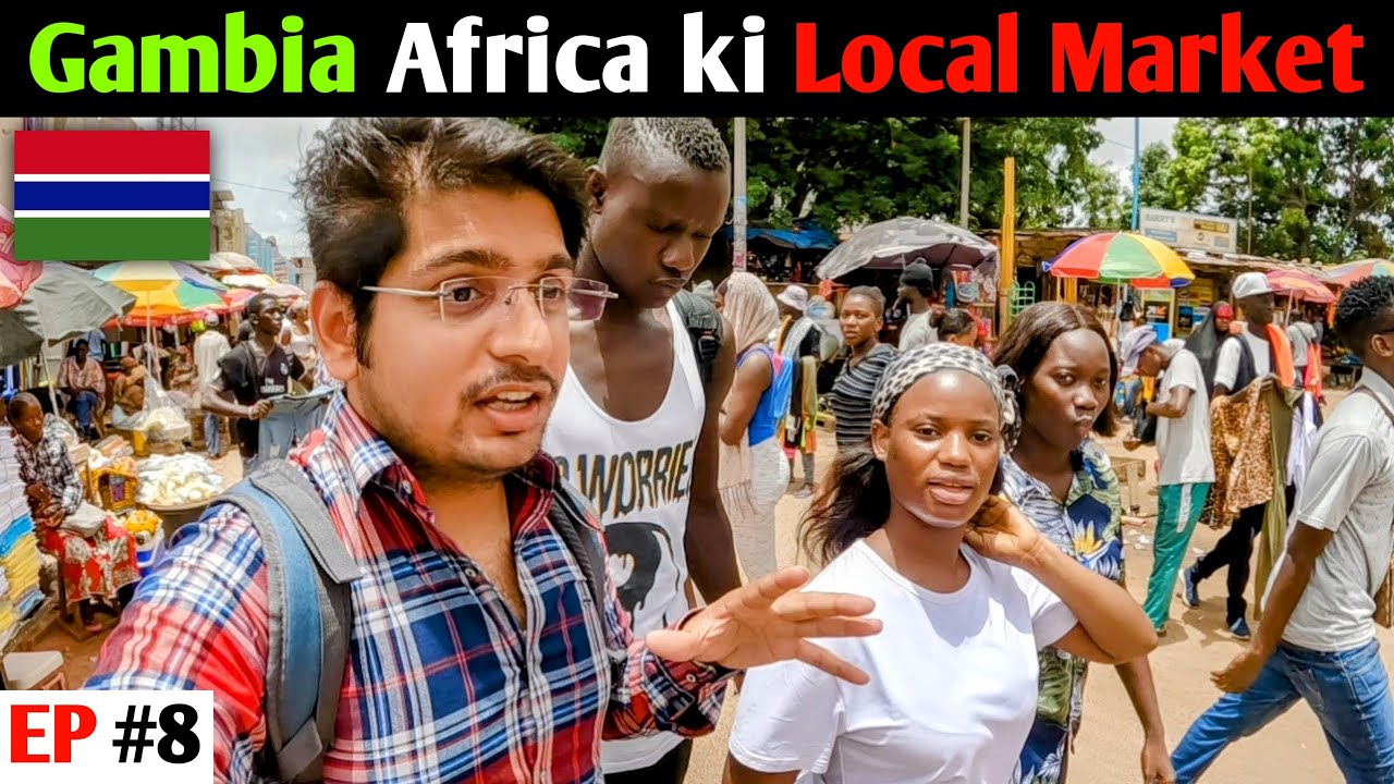 Largest Market of Smallest Country in Africa Mainland 😱 (BANJUL GAMBIA Largest Market of Smallest Country in Africa Mainland 😱 (BANJUL GAMBIA