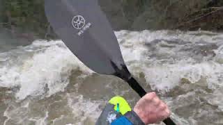 Kayaking the West Fork of the Hood River - 7.3 FT on the WF Gauge