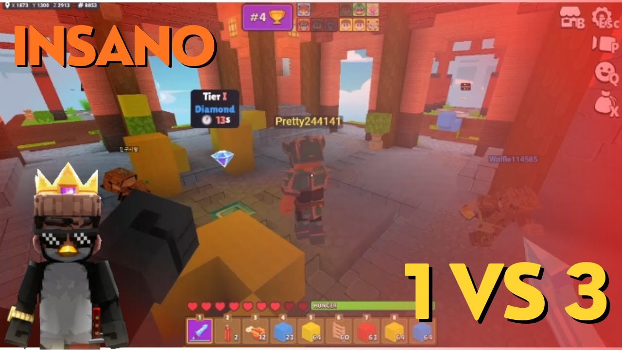 Metamorfo Bed Wars 1 Vs 3 #1