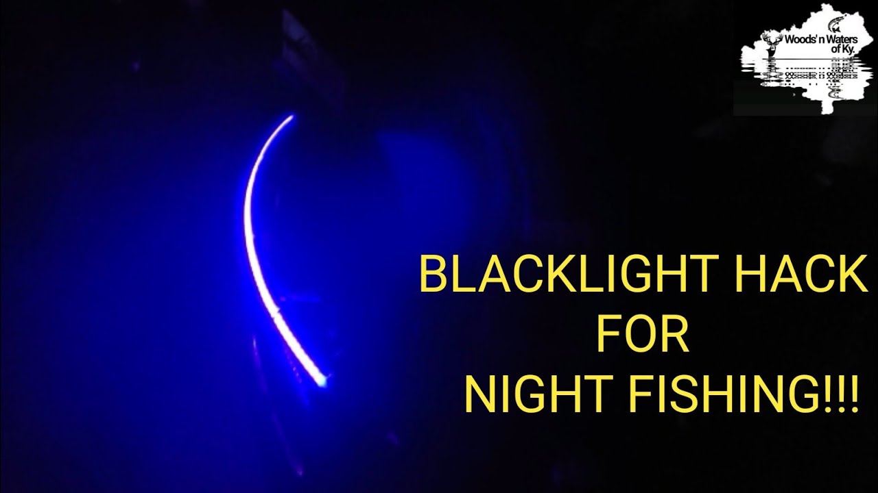 Black Light HACK/for NIGHT BASS fishing!!! 