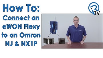 Connect an eWON Flexy to an Omron NJ & NX1P