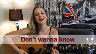 Dont wanna Know | Maroon 5 | Carina Mennitto Cover