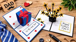 2 Easy DIY Pop Up Cards for Father’s Day ❤️ Handmade Gift Ideas for Dad | DG Handmade