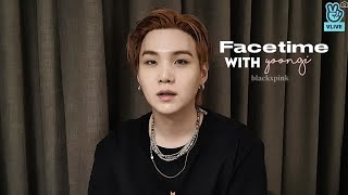 Imagine: Facetime with yoongi *fake sub*~𝐛𝐥𝐚𝐜𝐤𝐱𝐩𝐢𝐧𝐤 screenshot 2