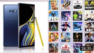 Samsung Galaxy Note 9 vs 2022-2023 Games (test) Max Graphics