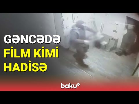 Gəncədə film kimi hadisə - BAKU TV