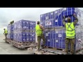 Humanitarian aid arrives in Myanmar