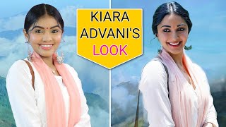 KIARA ADVANI's Look From SHERSHAAH Movie | #recreating #makeup #styling | DIYQueen