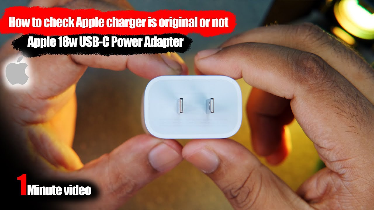 Original vs Fake - Apple 20W USB-C Power Adapter #apple #adapter 