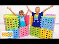 블라드와 같은 니키 블록, 큐브 등의 장난감을 재생하려면 | 아이들을위한 컬렉션 비디오