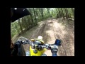 Suzuki DRZ400 Husqvarna TE 511 Watagans Trail Ride GoPro Hero2 DRZ 400