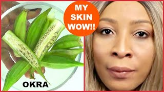 HOW TO USE OKRA TO GET GLASS LOOKING SKIN, REMOVE HYPERPIGMENTATION WRINKLES TIGHTEN, ANTI -AGING screenshot 5