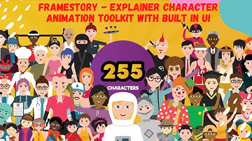FrameStory I Explainer Character Animation Toolkit with Built In UI