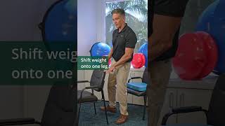 Balance exercises for seniors that actually work! #seniorfitness #physicaltherapy #homeworkout