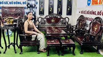 Bộ Bàn Cẩm Lai 8 Món chuẩn xưa và nhiều món Gỗ Gốm Đồng khác 25/11 Mỹ Ngân chào giá đồ xưa cũ