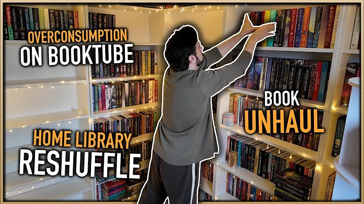 Working On My Home Library While Book Unhauling & Talking Overconsumption on BookTube 📚 thumbnail