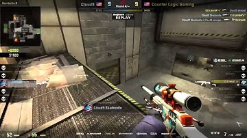 Skadoodle Clutch VS CLG (Retake Cache B solo)