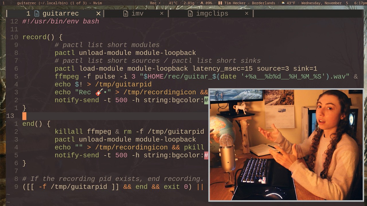 explaining shell scripts so you can learn how they work.