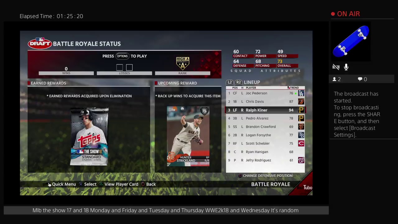 #65 Mlb the show 18/viewer games
