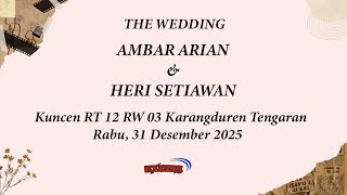 LIVE CAMPURSARI SATRIA NADA PERNIKAHAN AMBAR ARIAN \u0026 HERI SETIAWAN