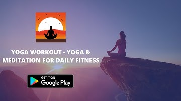 Yoga & Meditation for Daily Fitness App Introduction Video