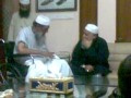 Marehra shareef ke sajjada nashin hazrat amin e millat syed amin miya barkati sahab ki karachi me syed shah turab ul haq qadri sahab se mulaqaat