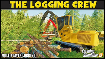 Covering For The Buncherman! - Logging Crew 14 - Farming Simulator 2019 - FDR Logging