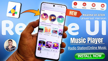 Realme UI 4.0 New Music Player With Radio Station Feature | Download Realme UI 4.0 Music Player