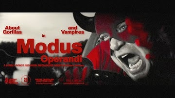 About Gorillas and Vampires - Modus Operandi (Official Music Video) #synthpop #80shorror