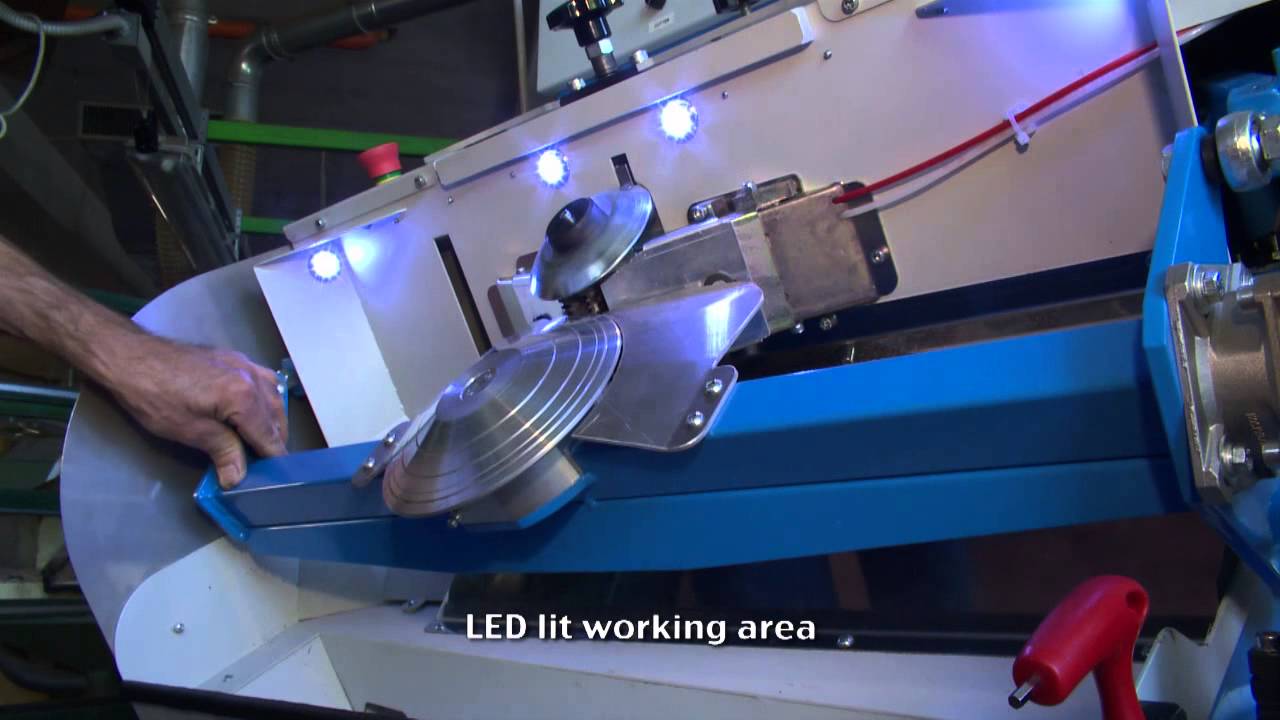 EUHT Heel and Edge Trimming Machine