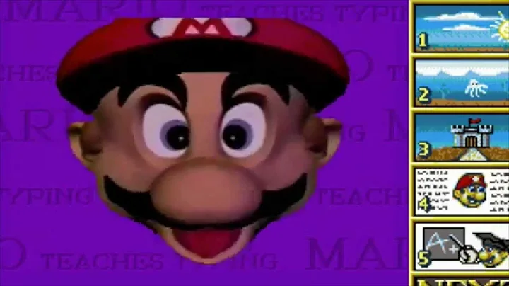 I'm Hungry! - Mario Teaches Typing - DayDayNews