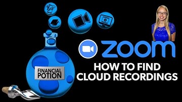 How To Find Your Video & Audio Cloud Recordings On Zoom