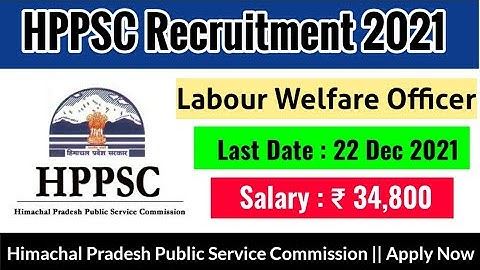 HPPSC Recruitment 2021 | HPPSC Shimla Recruitment 2021 | HP Govt Jobs 2021 | #HPPSC  #Recruitment