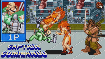 Captain Commando - Baby Head (Arcade)
