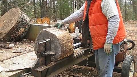 Log Splitter auto return from inexpensive components.