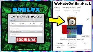 I gave my roblox account to scammers... This is what happened!