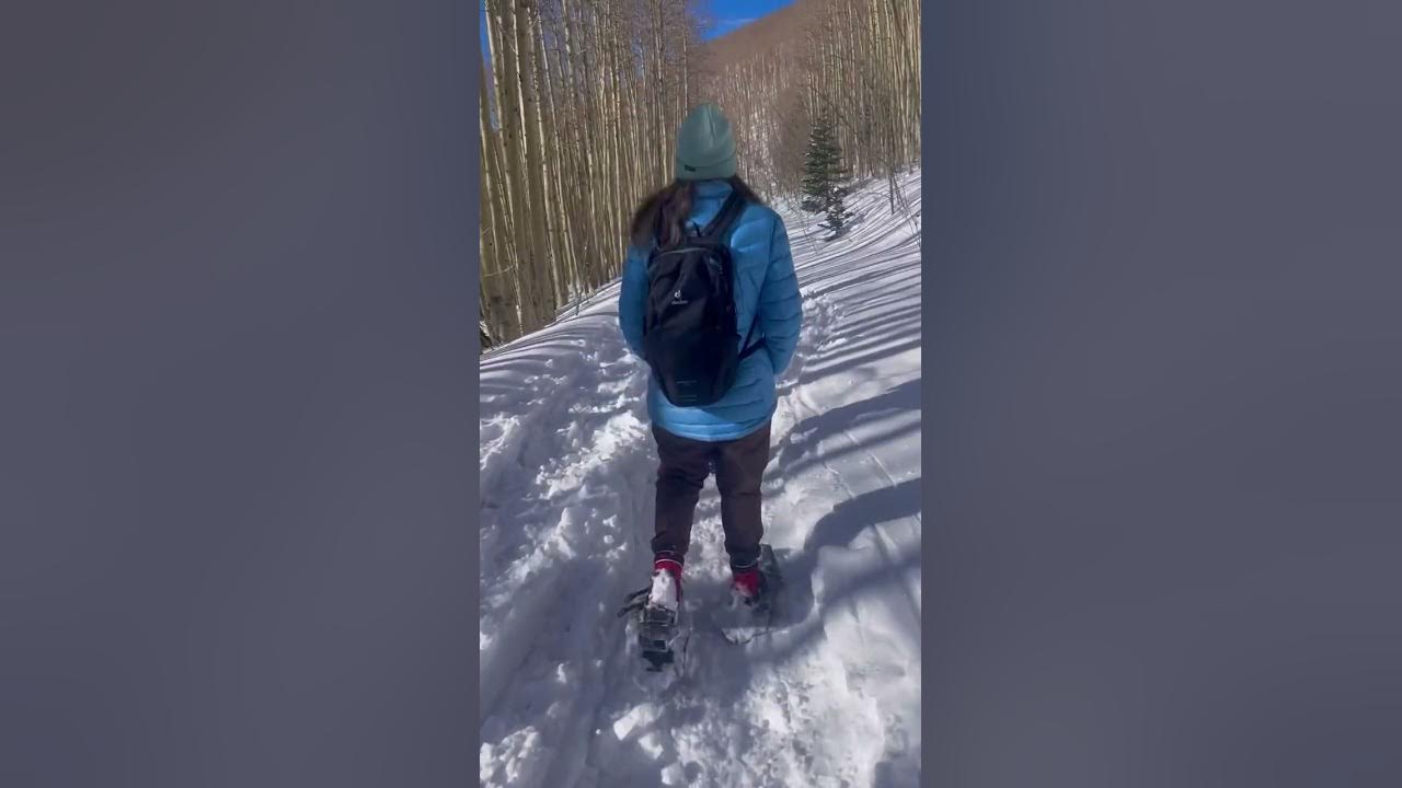 ASPEN VISTA SNOWSHOEING ADVENTURE 2 YouTube