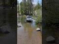 Fordyce trail deep river crossing #jeep #trail #4x4 #offroad #rubicon #fordyce