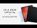 iPad Pro 2020 12.9” unboxing + Apple Pencil + accessories!!