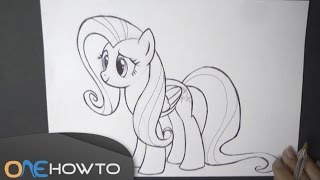 How To Draw Fluttershy - My Little Pony