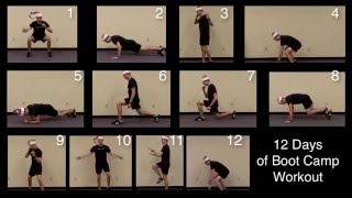 12 days of Christmas Workout - No Equipment 12 days of Christmas Workout - No Equipment