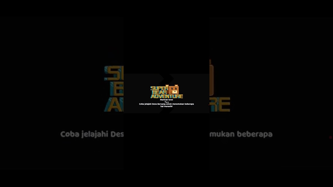 Bermain di Arcade Mode #gaming #games #superbearadventurehighlights #youtube 
