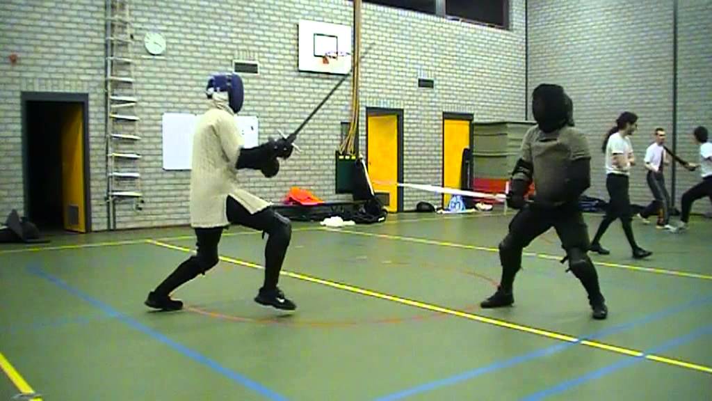 Stefan vs. Marcos - longsword sparring