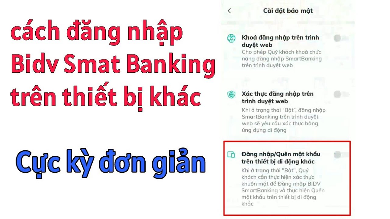 scbeasy com online banking  2022 New  Cách Đăng Nhập BIDV Smart Banking Trên Thiết Bị Khác