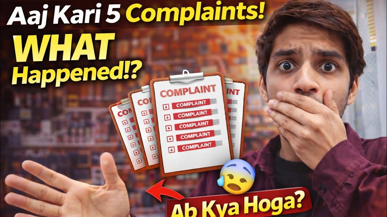 👉 “Aaj Kari 5 Complaints 😱 | Phir Jo Hua Shock Kar Dega!”