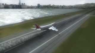 Hong kong take off crash 747-200 kai tak airport