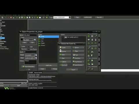 Видео: Game Maker Studio v1.4 - создание главного героя.