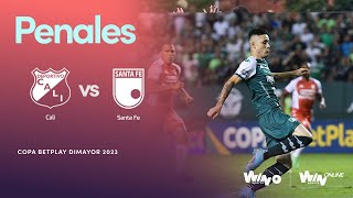 Santa Fe vs. Deportivo Cali (penales) | Copa BetPlay Dimayor 2023 | Octavos (vuelta)